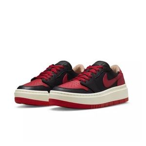 Jordan 1 elevate low black red